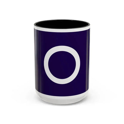 Flag of Maebashi Gunma Japan - Accent Coffee Mug 15oz Black - Go Mug Yourself