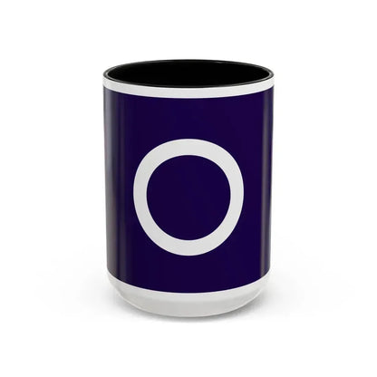 Flag of Maebashi Gunma Japan - Accent Coffee Mug 15oz Black - Go Mug Yourself