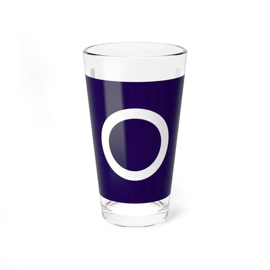 Flag of Maebashi Gunma Japan - Pint Glass 16oz 16oz - Go Mug Yourself