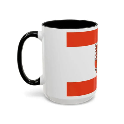 Flag of Maerkisch Oderland Germany - Accent Coffee Mug - Go Mug Yourself