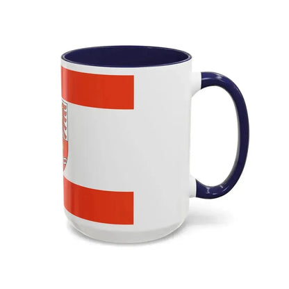 Flag of Maerkisch Oderland Germany - Accent Coffee Mug - Go Mug Yourself