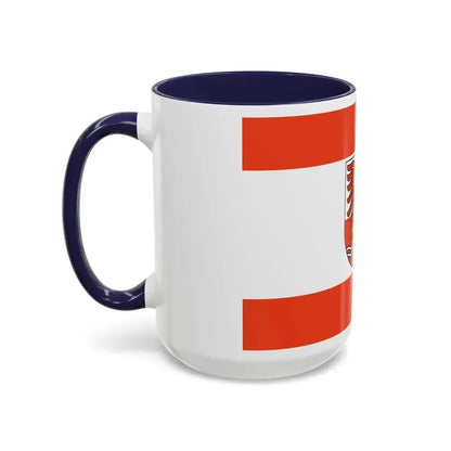 Flag of Maerkisch Oderland Germany - Accent Coffee Mug - Go Mug Yourself