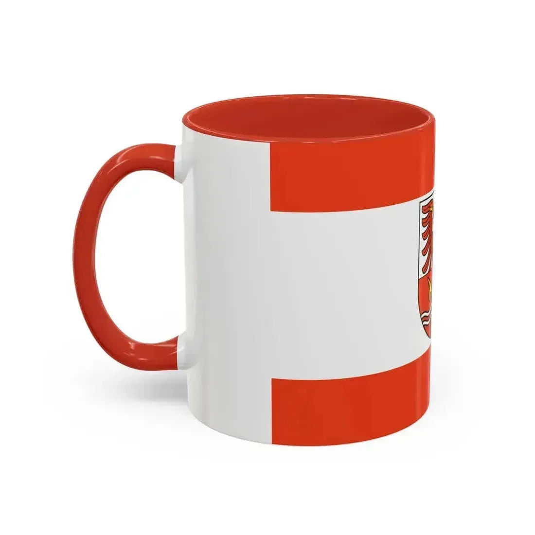 Flag of Maerkisch Oderland Germany - Accent Coffee Mug - Go Mug Yourself