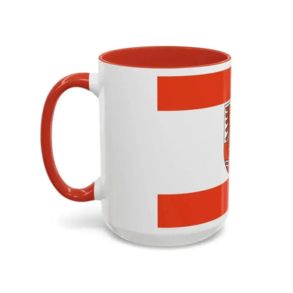 Flag of Maerkisch Oderland Germany - Accent Coffee Mug - Go Mug Yourself