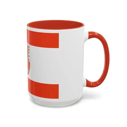 Flag of Maerkisch Oderland Germany - Accent Coffee Mug - Go Mug Yourself