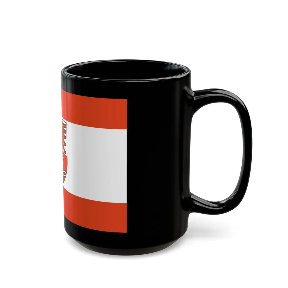 Flag of Maerkisch Oderland Germany - Black Coffee Mug-Go Mug Yourself