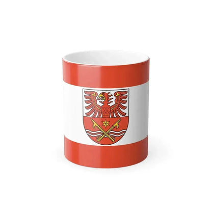 Flag of Maerkisch Oderland Germany - Color Changing Coffee Mug 11oz - Go Mug Yourself