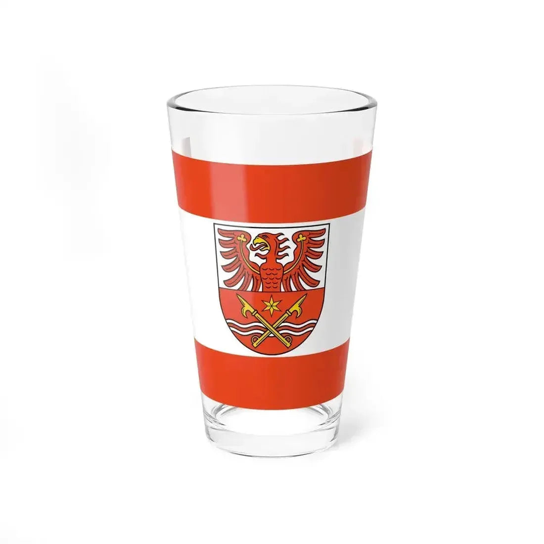 Flag of Maerkisch Oderland Germany - Pint Glass 16oz 16oz - Go Mug Yourself