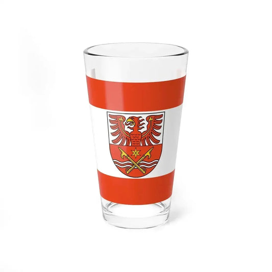 Flag of Maerkisch Oderland Germany - Pint Glass 16oz 16oz - Go Mug Yourself