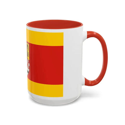 Flag of Maerkischer Germany - Accent Coffee Mug - Go Mug Yourself