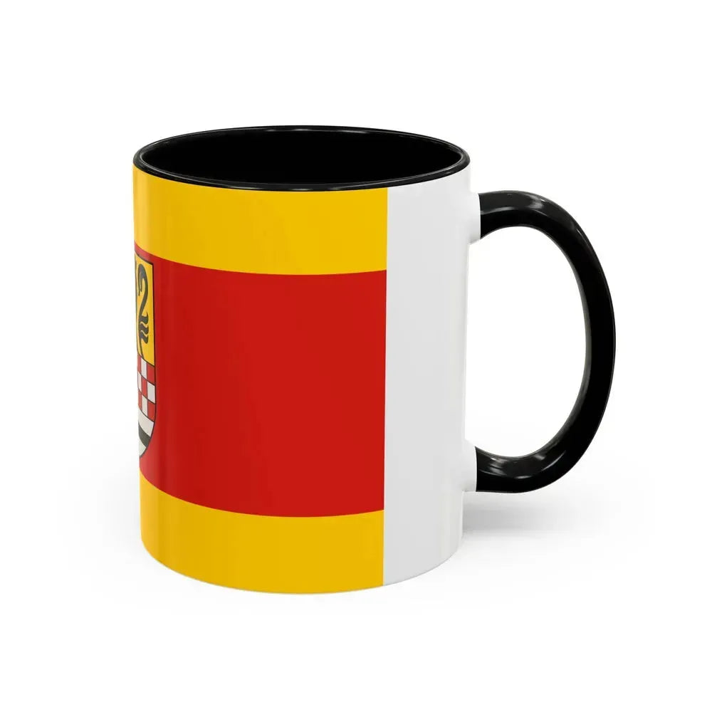 Flag of Maerkischer Germany - Accent Coffee Mug - Go Mug Yourself
