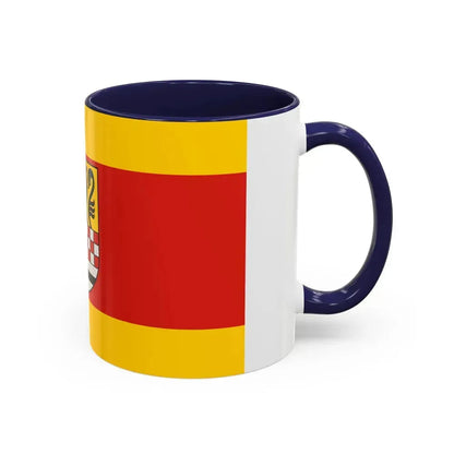 Flag of Maerkischer Germany - Accent Coffee Mug - Go Mug Yourself