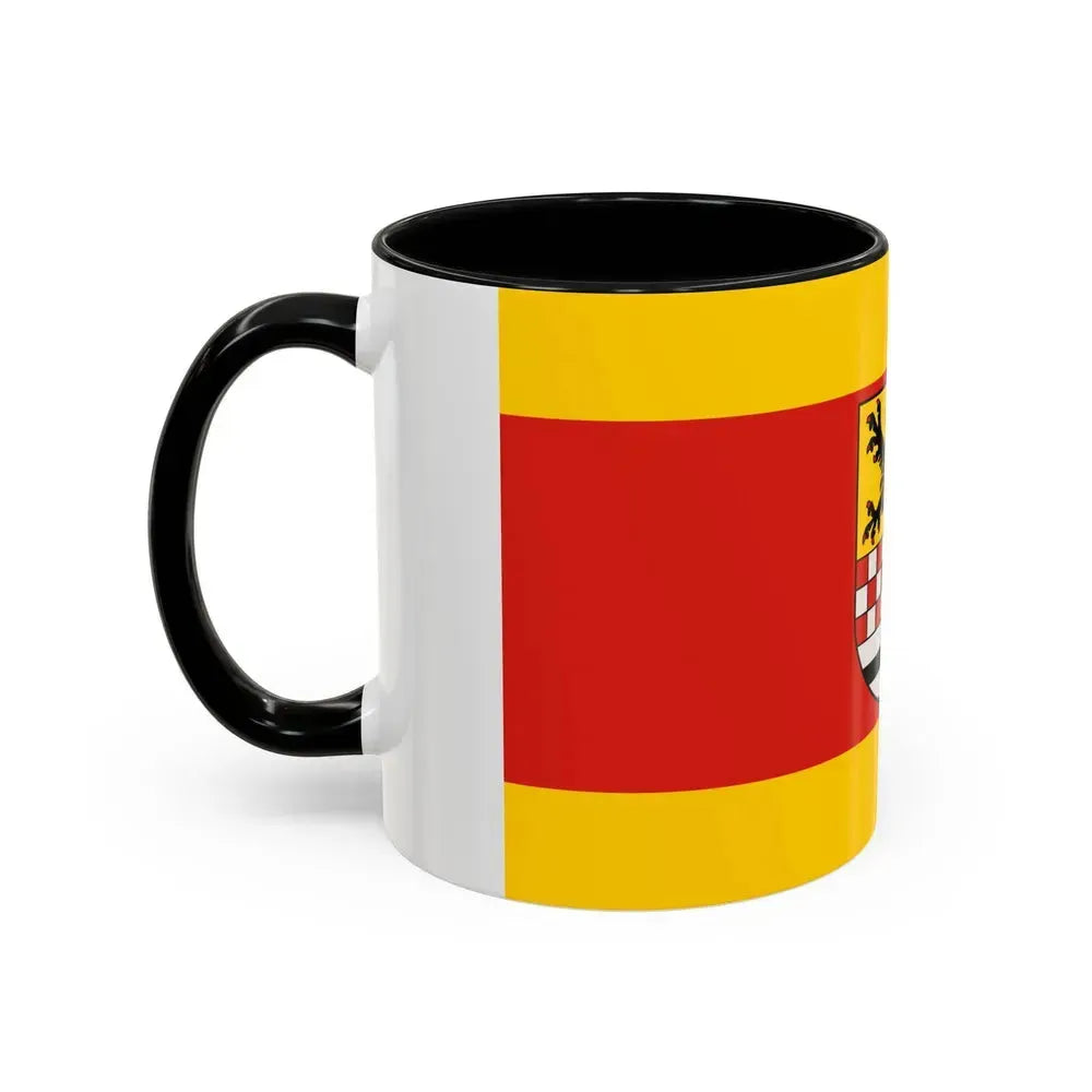 Flag of Maerkischer Germany - Accent Coffee Mug - Go Mug Yourself