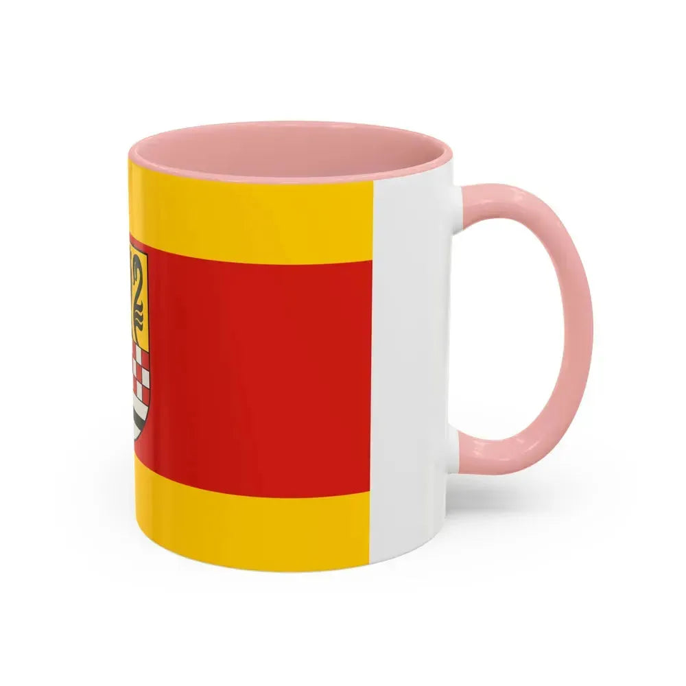 Flag of Maerkischer Germany - Accent Coffee Mug - Go Mug Yourself
