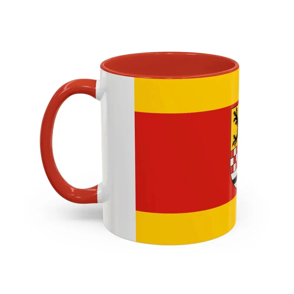 Flag of Maerkischer Germany - Accent Coffee Mug - Go Mug Yourself