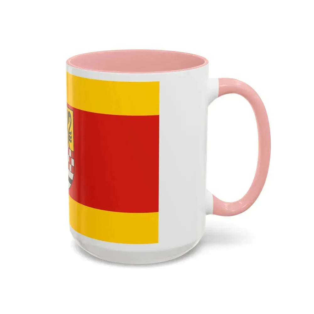 Flag of Maerkischer Germany - Accent Coffee Mug - Go Mug Yourself