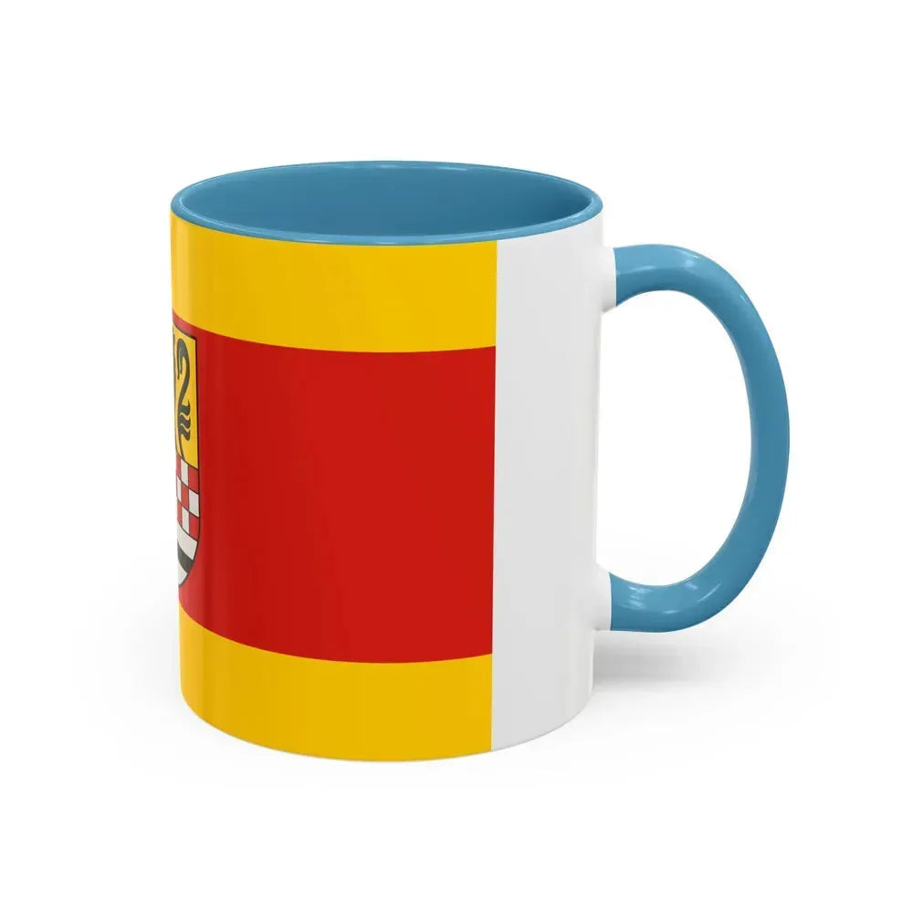 Flag of Maerkischer Germany - Accent Coffee Mug - Go Mug Yourself