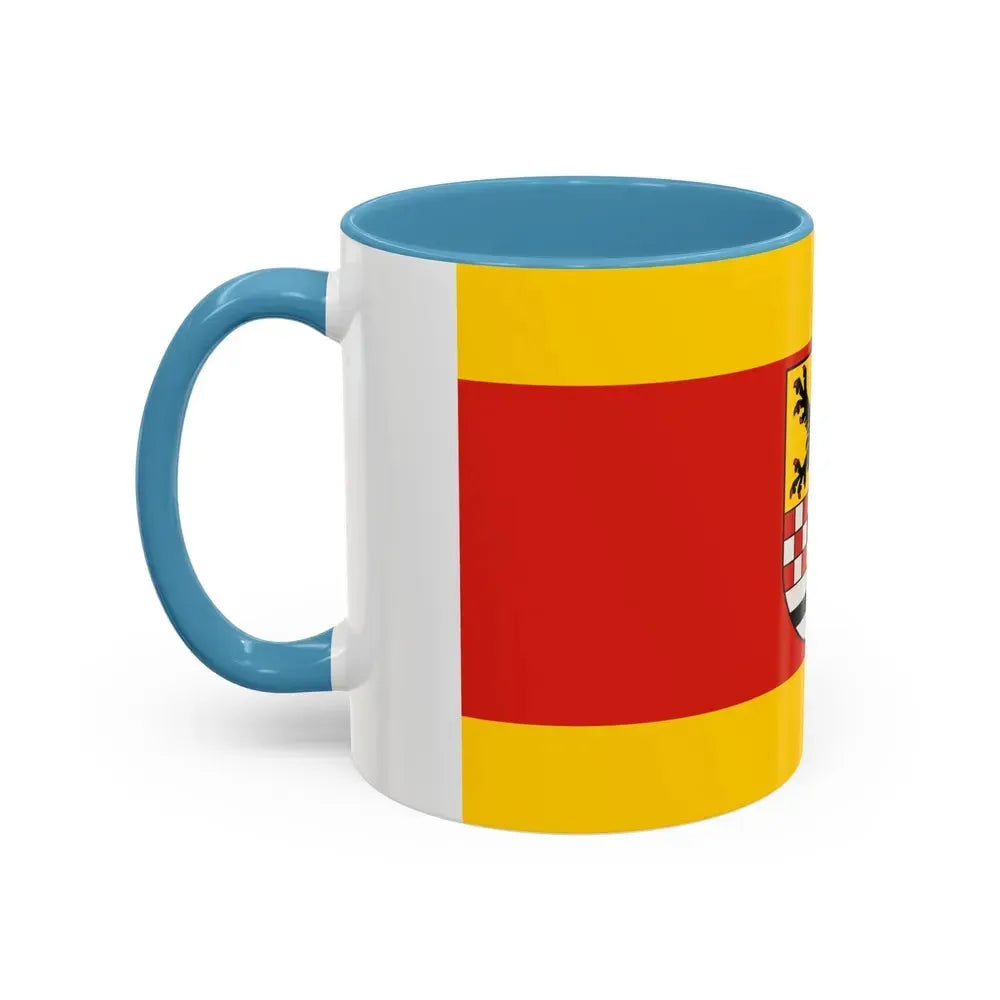 Flag of Maerkischer Germany - Accent Coffee Mug - Go Mug Yourself