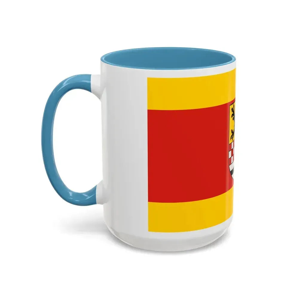 Flag of Maerkischer Germany - Accent Coffee Mug - Go Mug Yourself