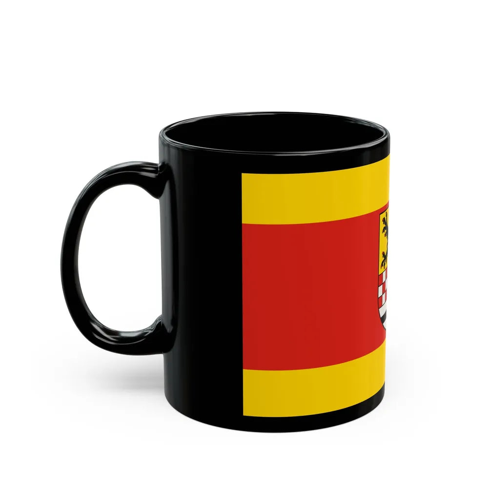 Flag of Maerkischer Germany - Black Coffee Mug-Go Mug Yourself