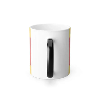 Flag of Maerkischer Germany - Color Changing Coffee Mug - Go Mug Yourself