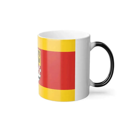 Flag of Maerkischer Germany - Color Changing Coffee Mug - Go Mug Yourself