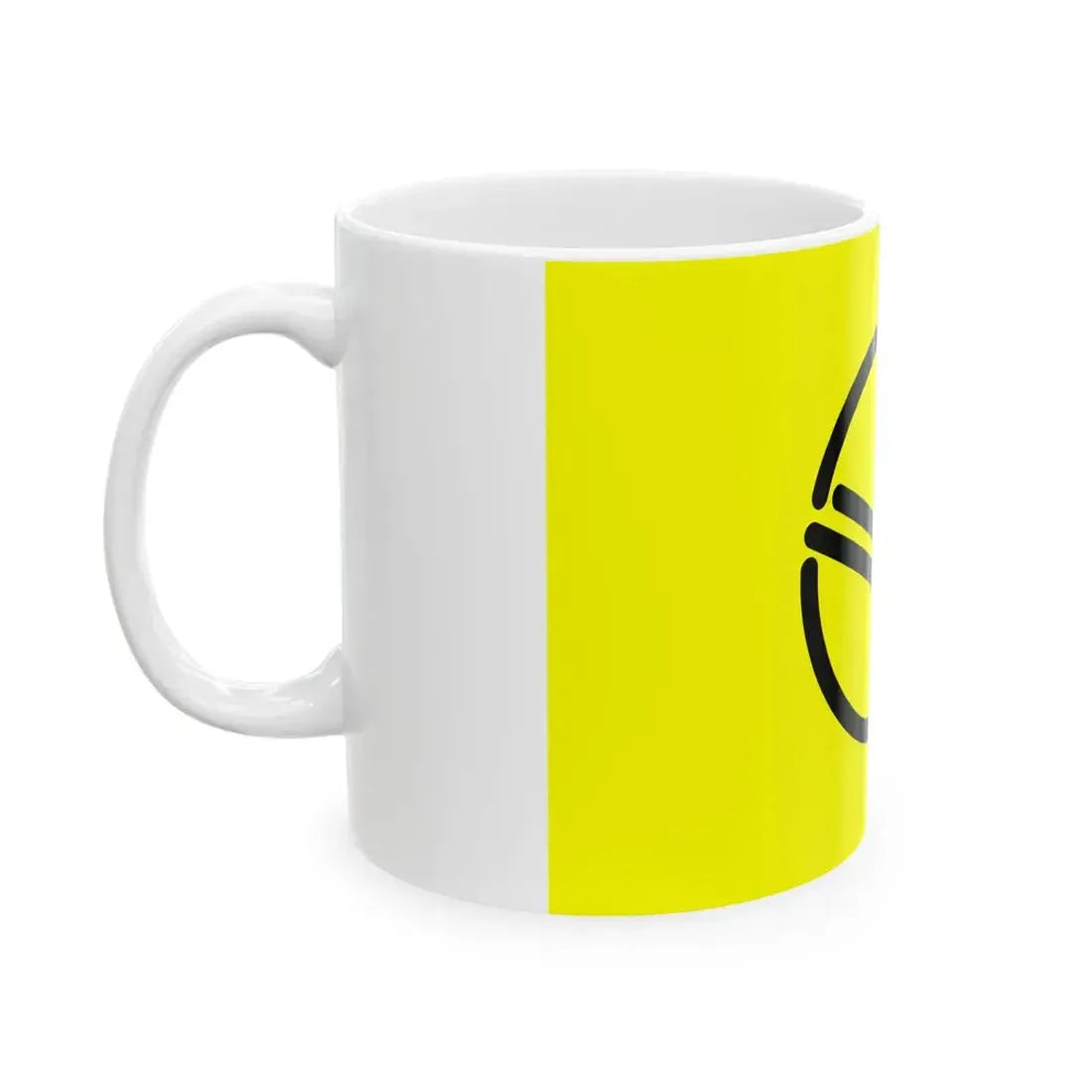 Flag of Maetsue Oita 1974-2005 (Japan) White Coffee Mug - Go Mug Yourself