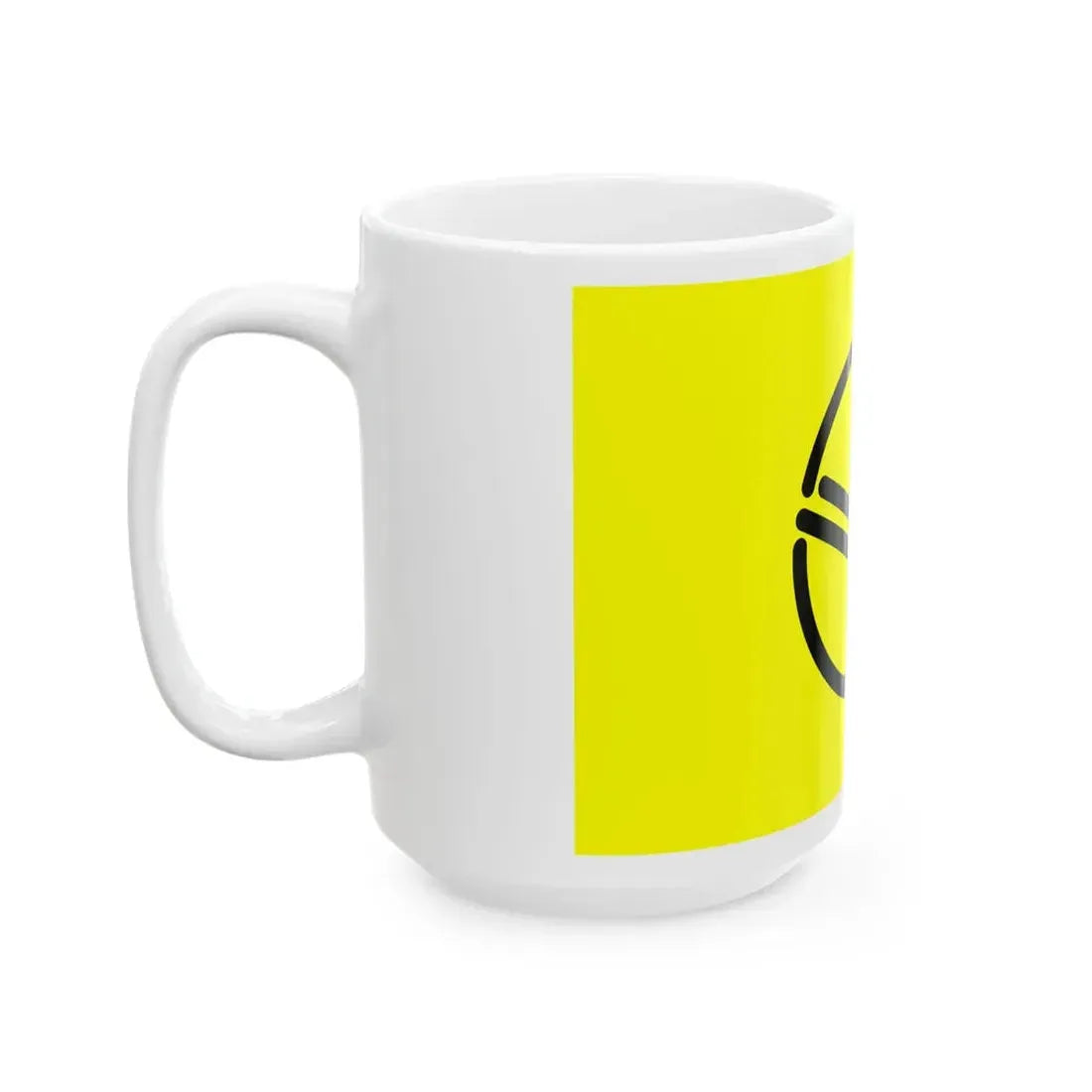 Flag of Maetsue Oita 1974-2005 (Japan) White Coffee Mug - Go Mug Yourself