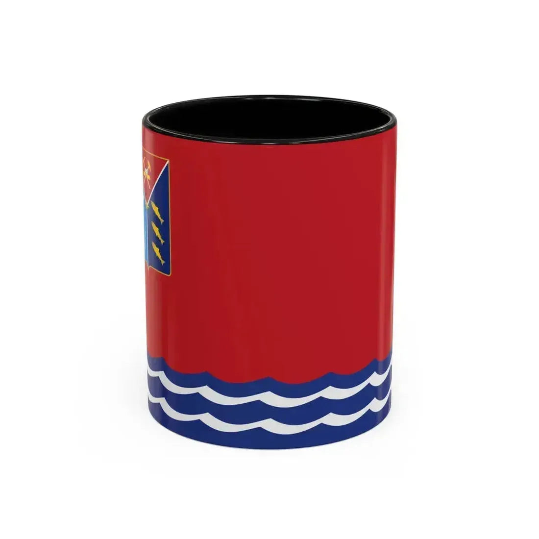 Flag of Magadan Oblast Russia - Accent Coffee Mug 11oz Black - Go Mug Yourself