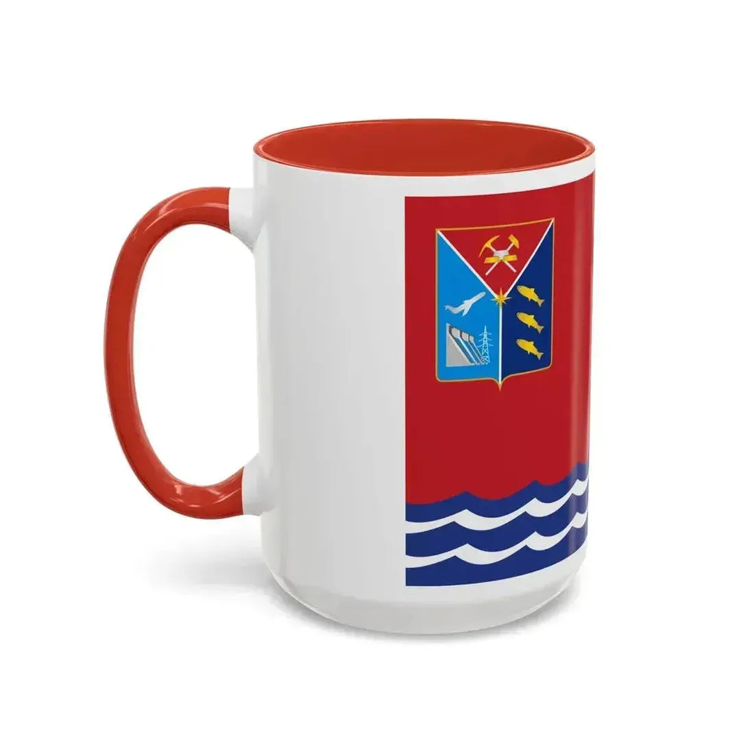 Flag of Magadan Oblast Russia - Accent Coffee Mug - Go Mug Yourself