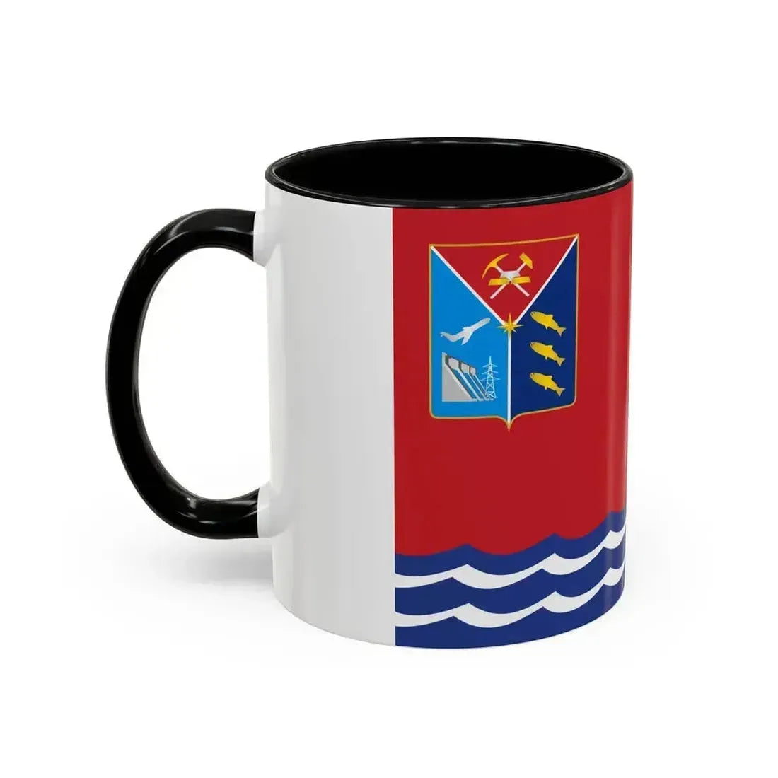 Flag of Magadan Oblast Russia - Accent Coffee Mug - Go Mug Yourself