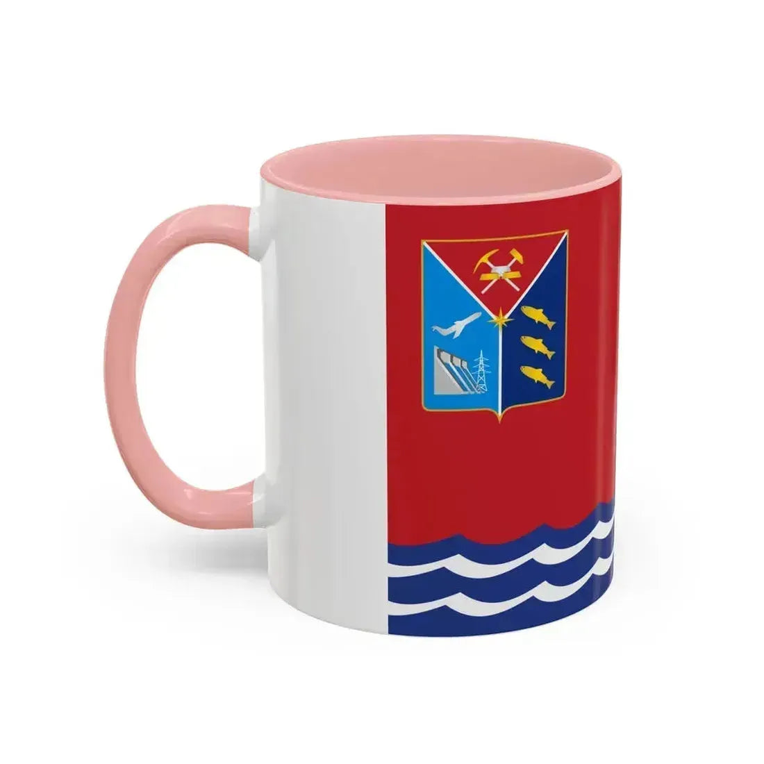 Flag of Magadan Oblast Russia - Accent Coffee Mug - Go Mug Yourself