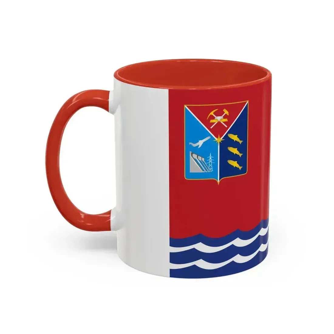 Flag of Magadan Oblast Russia - Accent Coffee Mug - Go Mug Yourself