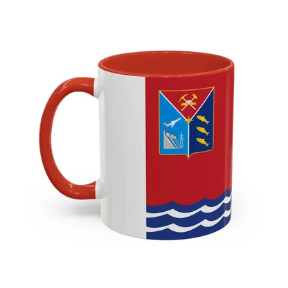 Flag of Magadan Oblast Russia - Accent Coffee Mug - Go Mug Yourself