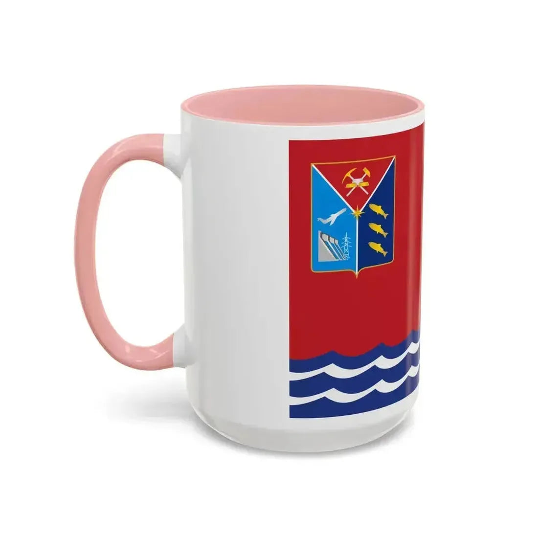 Flag of Magadan Oblast Russia - Accent Coffee Mug - Go Mug Yourself