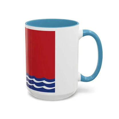 Flag of Magadan Oblast Russia - Accent Coffee Mug - Go Mug Yourself