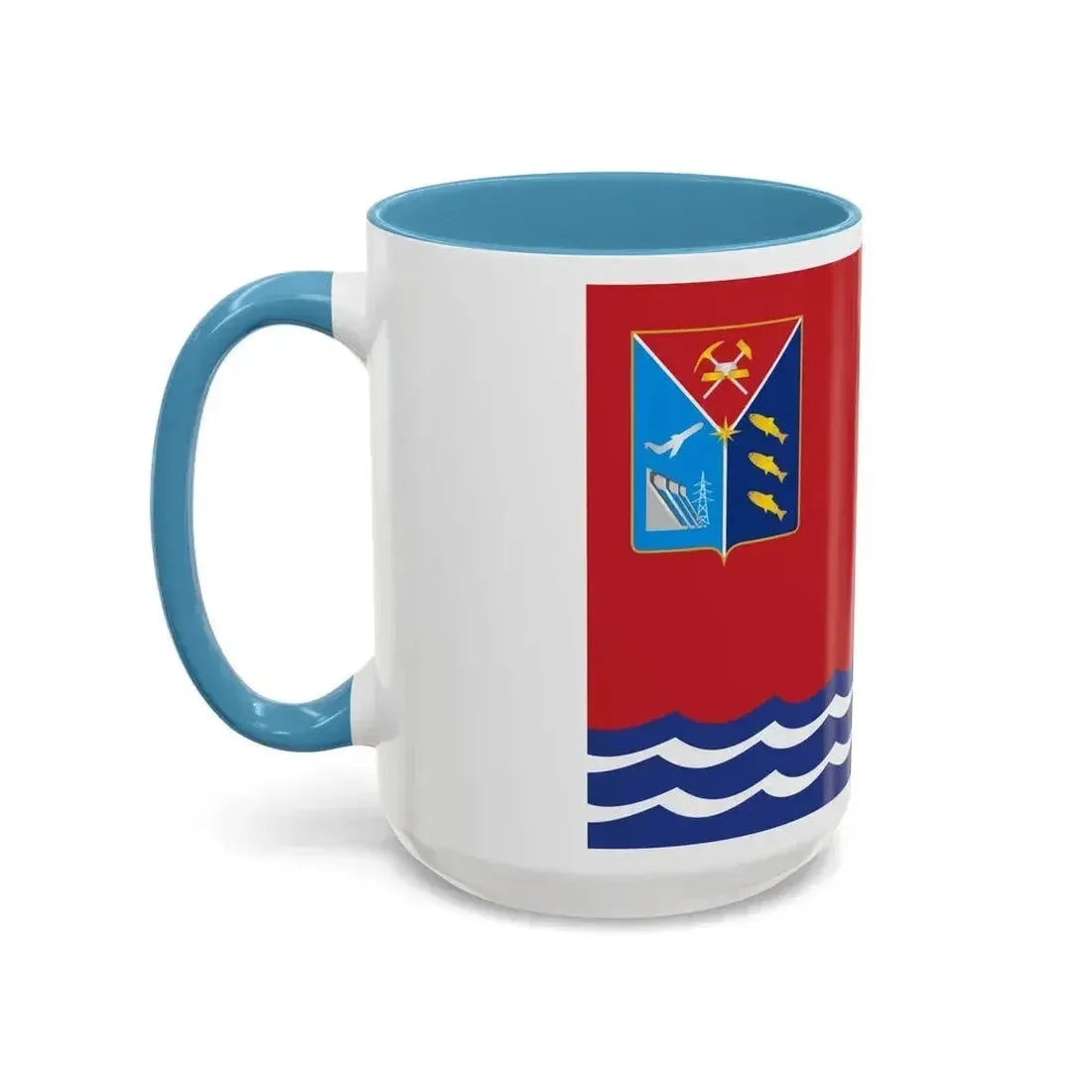 Flag of Magadan Oblast Russia - Accent Coffee Mug - Go Mug Yourself