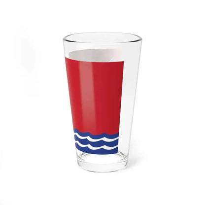 Flag of Magadan Oblast Russia - Pint Glass 16oz - Go Mug Yourself