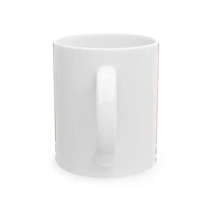 Flag of Magadan Oblast Russia - White Coffee Mug - Go Mug Yourself