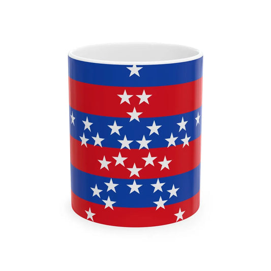 Flag of Magdalena (Colombia) White Coffee Mug 11oz - Go Mug Yourself