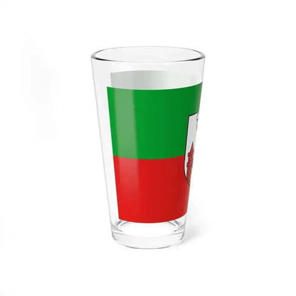 Flag of Magdeburg Germany - Pint Glass 16oz - Go Mug Yourself