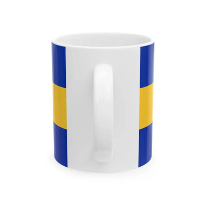 Flag of Maglod (Hungary) White Coffee Mug - Go Mug Yourself