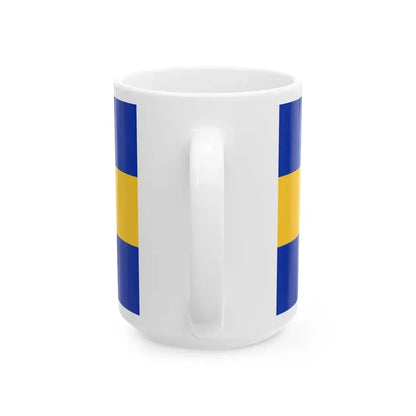 Flag of Maglod (Hungary) White Coffee Mug - Go Mug Yourself