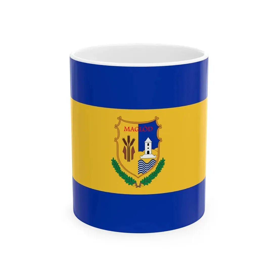 Flag of Maglod variant (Hungary) White Coffee Mug 11oz - Go Mug Yourself