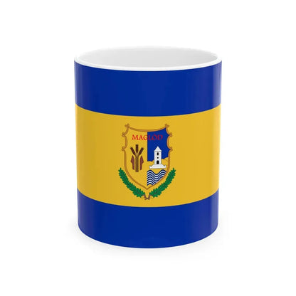 Flag of Maglod variant (Hungary) White Coffee Mug 11oz - Go Mug Yourself