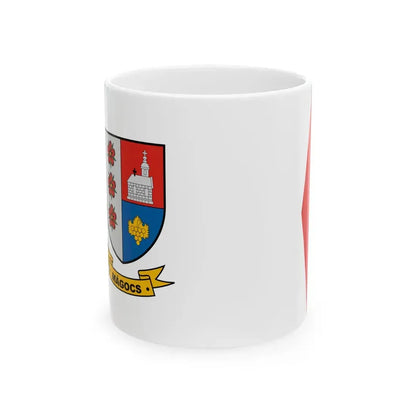 Flag of Magocs (Hungary) White Coffee Mug 11oz - Go Mug Yourself