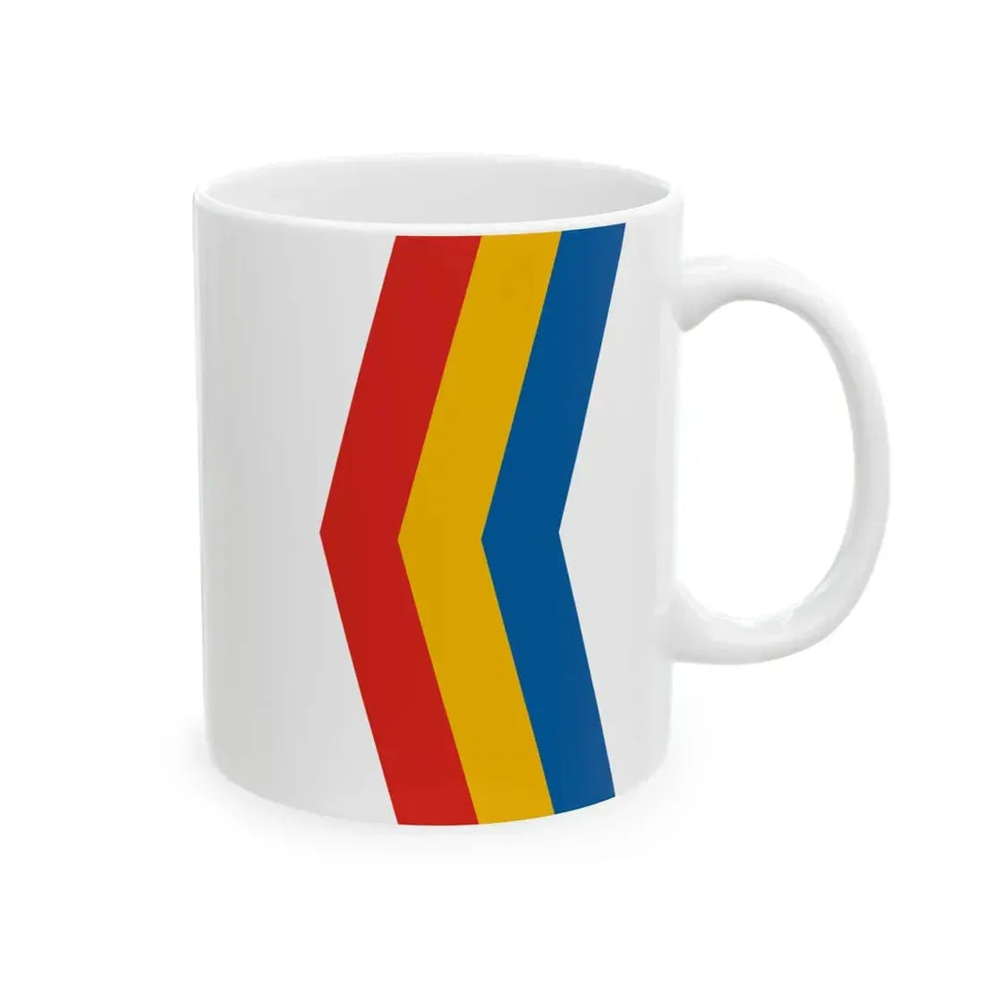 Flag of Magocs (Hungary) White Coffee Mug - Go Mug Yourself