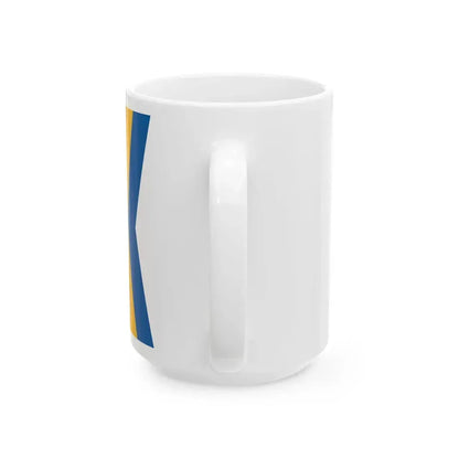 Flag of Magocs (Hungary) White Coffee Mug - Go Mug Yourself