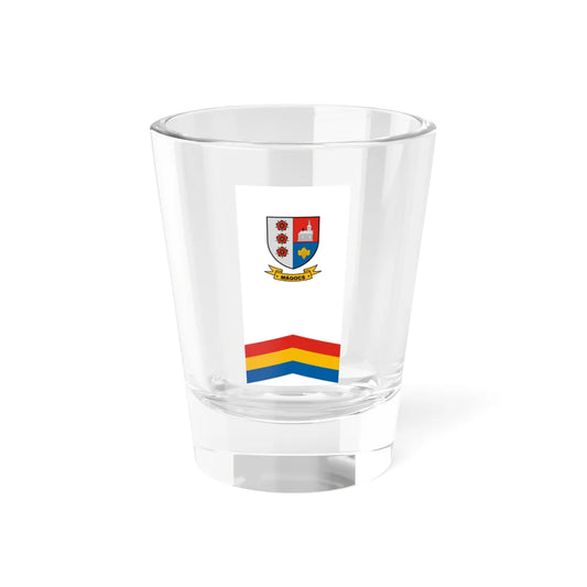 Flag of Magocs vertical (Hungary) Shot Glass 1.5oz 1.5oz - Go Mug Yourself