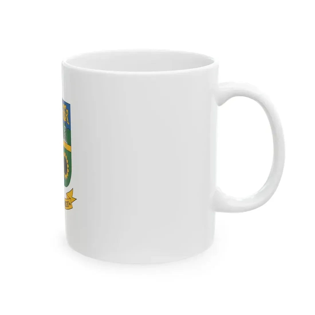Flag of Magyaregregy (Hungary) White Coffee Mug - Go Mug Yourself